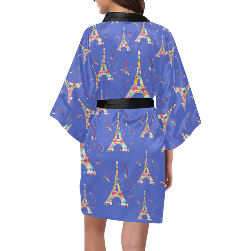 Paris Nights Kimono Robe