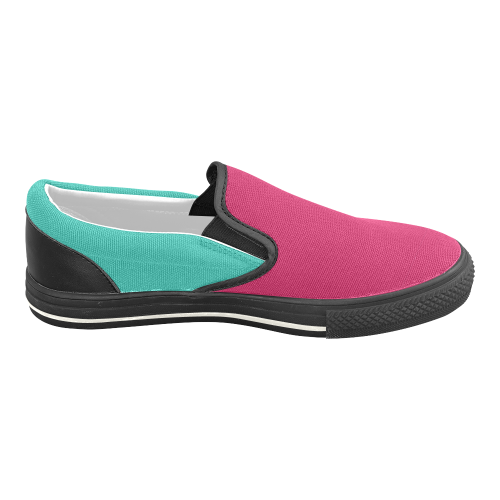 61a Women's Slip-on Canvas Shoes/Large Size (Model 019)