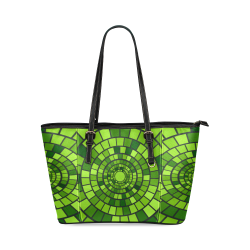 verde Leather Tote Bag/Small (Model 1640)
