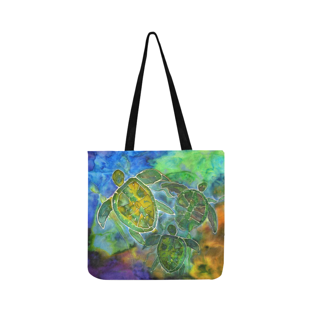 JH turtles 3a Reusable Shopping Bag Model 1660 (Two sides)