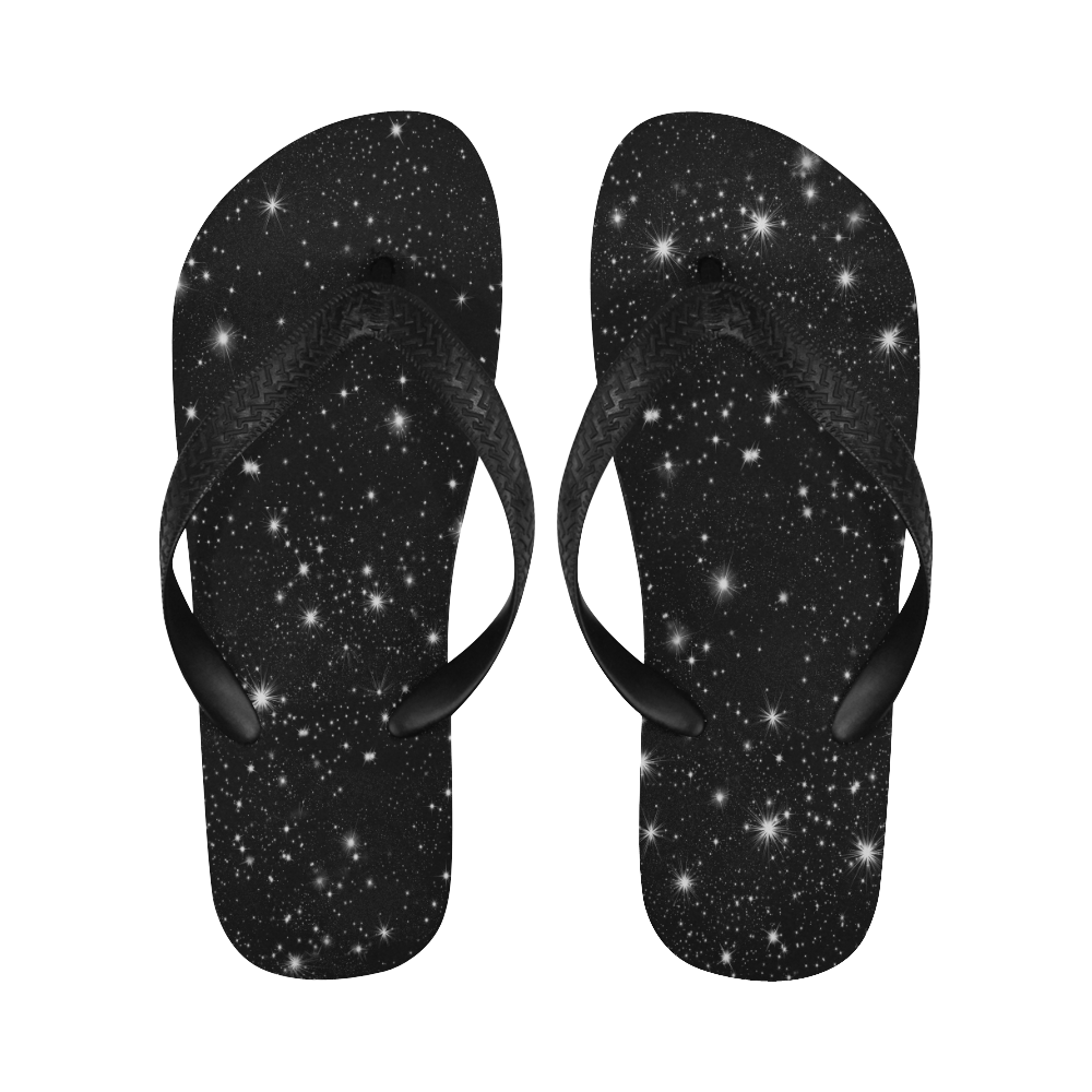 Stars in the Universe Flip Flops for Men/Women (Model 040)
