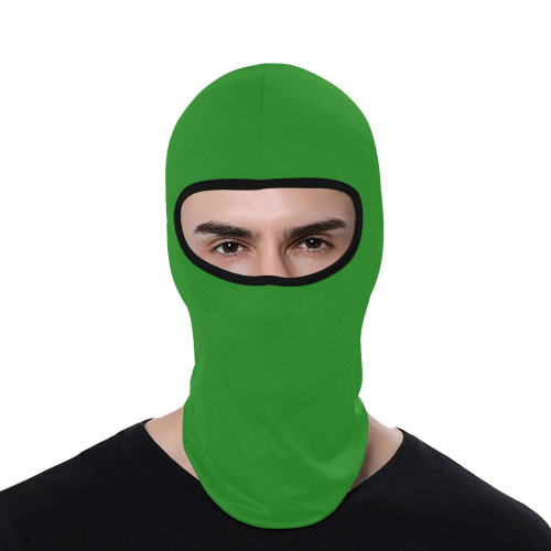 color forest green All Over Print Balaclava