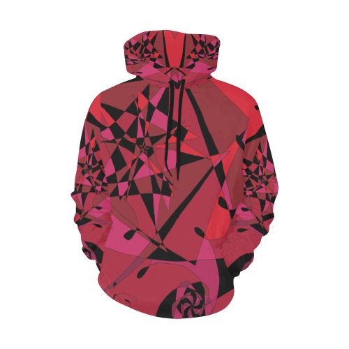 Abstract #8 S 2020 All Over Print Hoodie for Women (USA Size) (Model H13)