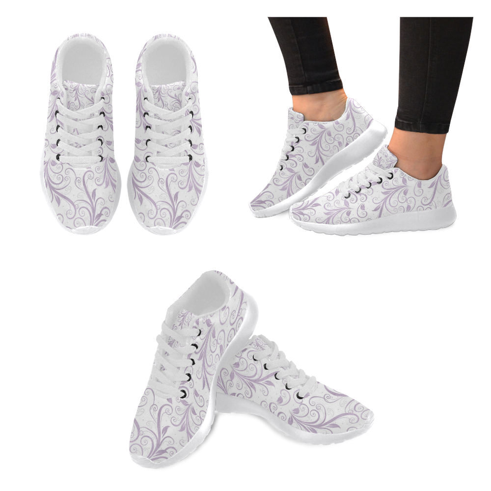Purple Shoes, Sweet Women’s Running Shoes (Model 020)