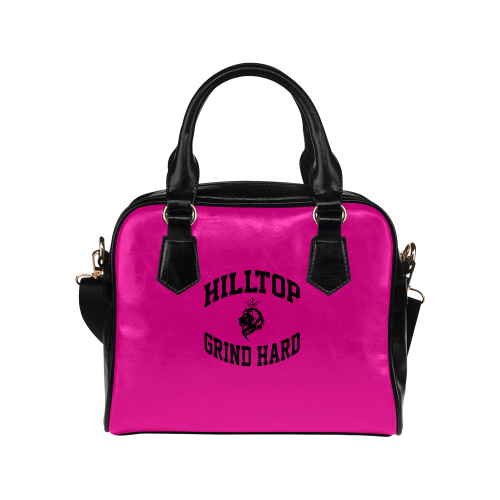 HillTop Grind Hard Pink Purse Shoulder Handbag (Model 1634)