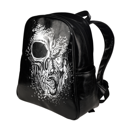 Immortalized Faces Multi-Pockets Backpack (Model 1636)