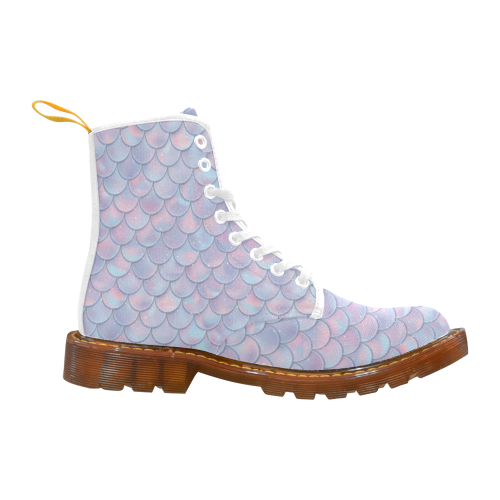 Mermaid Scales Martin Boots For Men Model 1203H