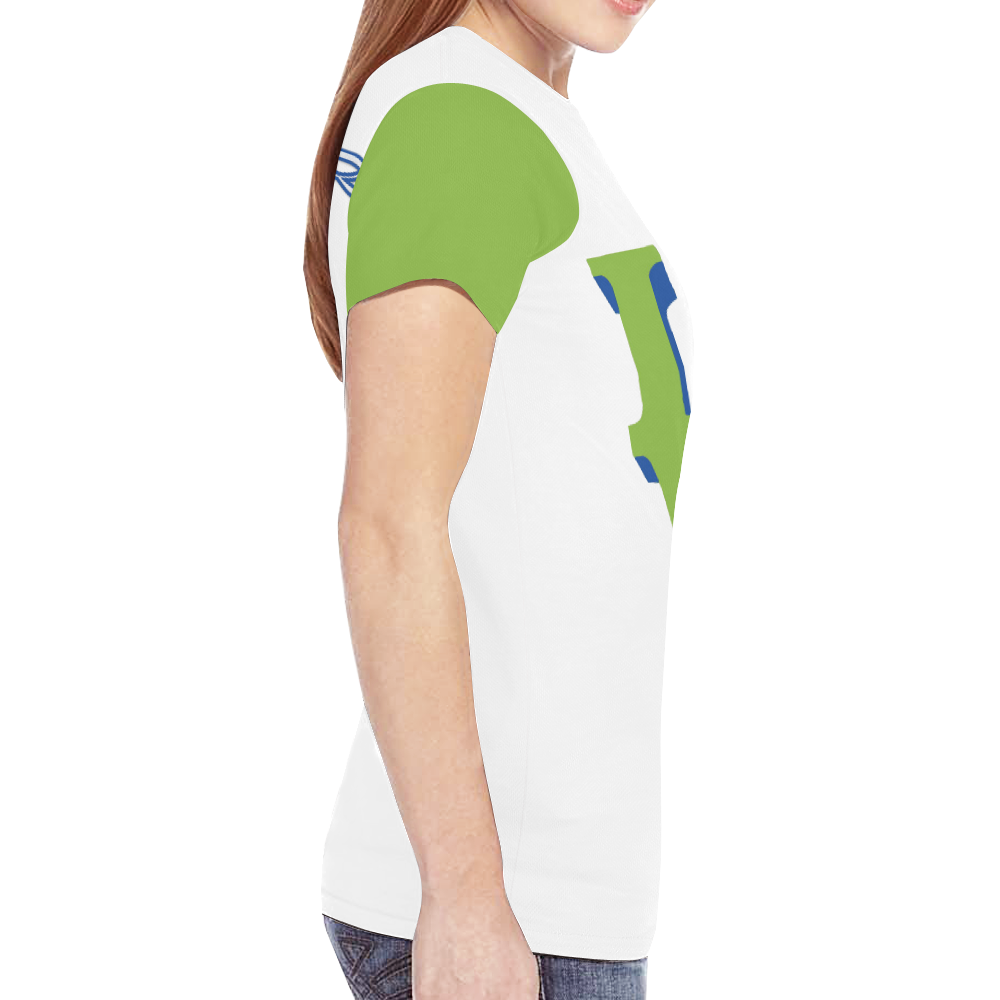 Gamma Rays New All Over Print T-shirt for Women (Model T45)
