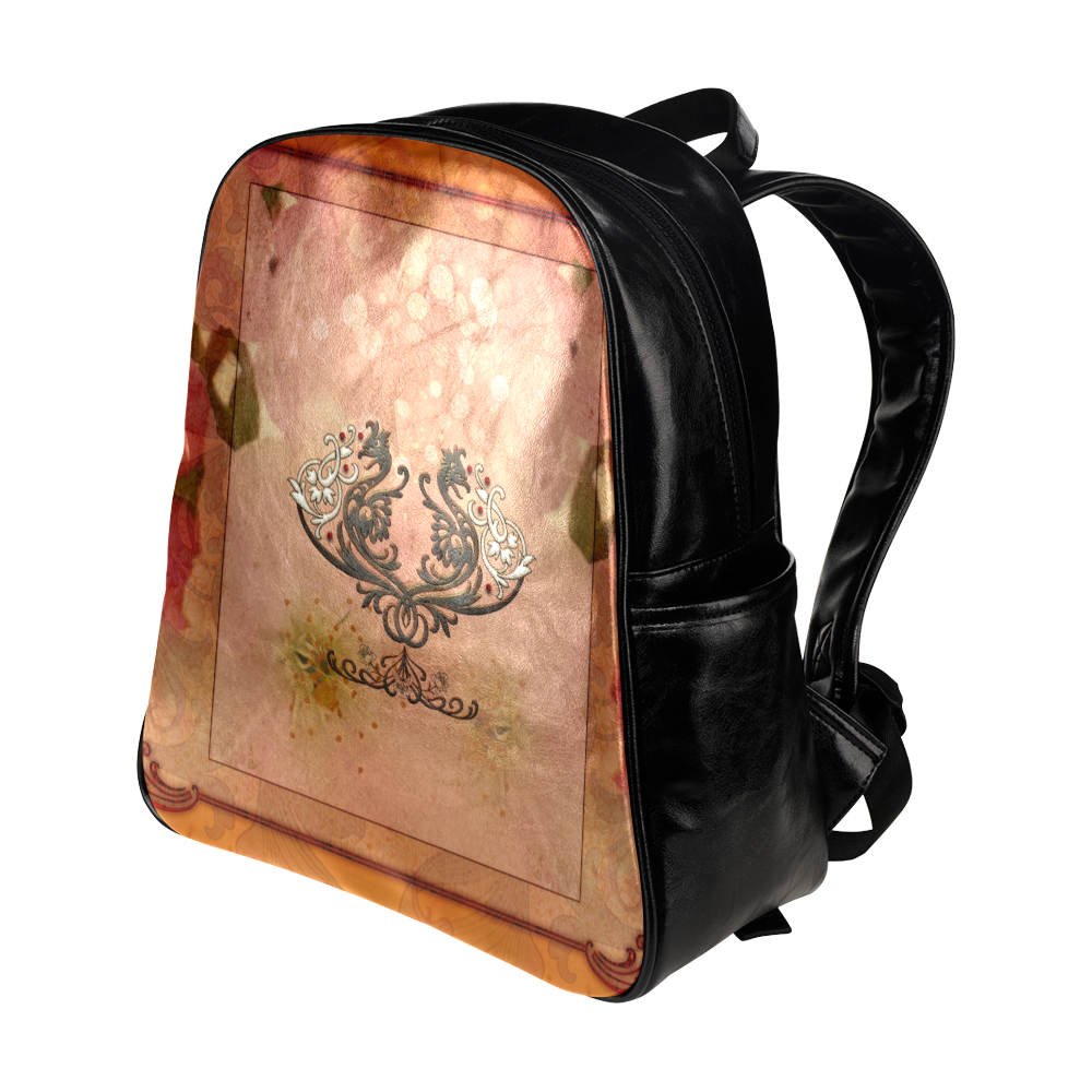 Wonderful fantasy dragon Multi-Pockets Backpack (Model 1636)