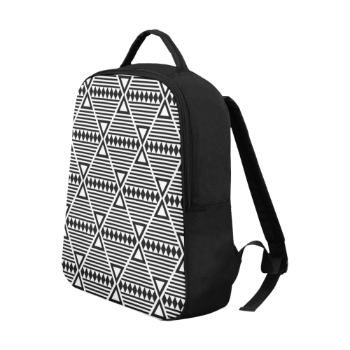 Black Aztec Tribal Popular Fabric Backpack (Model 1683)