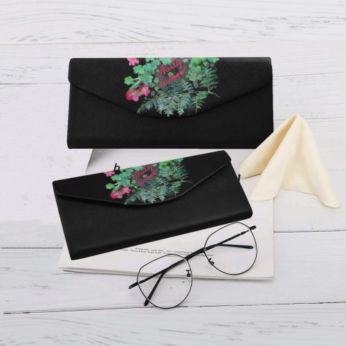 Nasty Woman, floral watercolor Custom Foldable Glasses Case