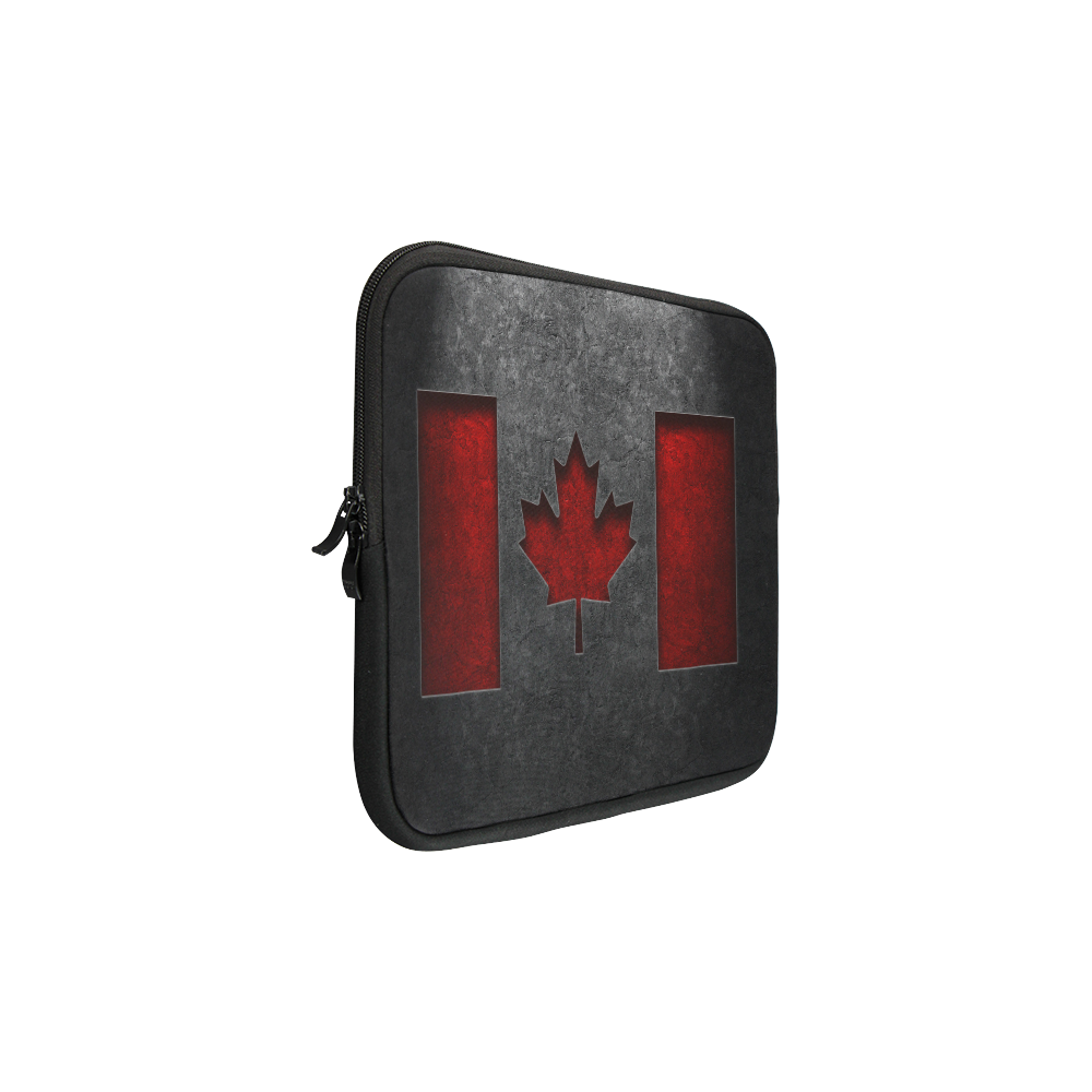 Canadian Flag Stone Texture Macbook Pro 11''
