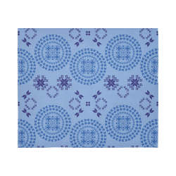 geometric fantasy Cotton Linen Wall Tapestry 60"x 51"