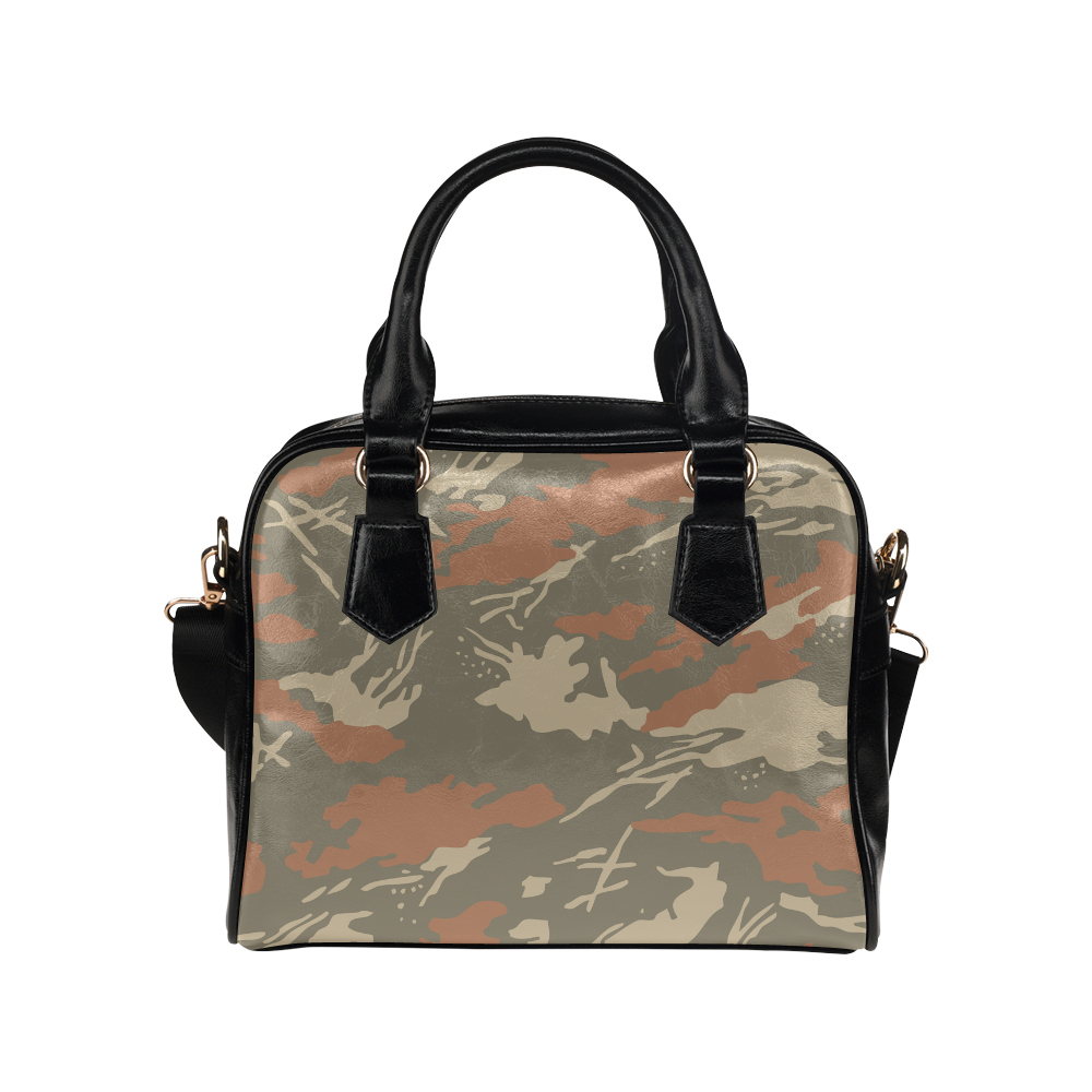 Graffiti Camouflage Shoulder Handbag (Model 1634)