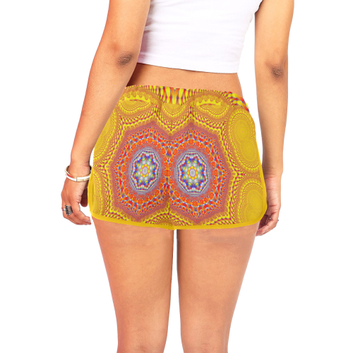Face to Face Women's All Over Print Relaxed Shorts (Model L19)