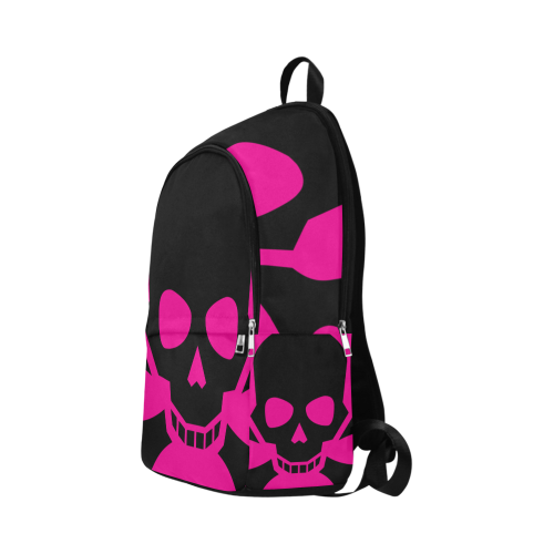 bones-1294357_1280pink Fabric Backpack for Adult (Model 1659)