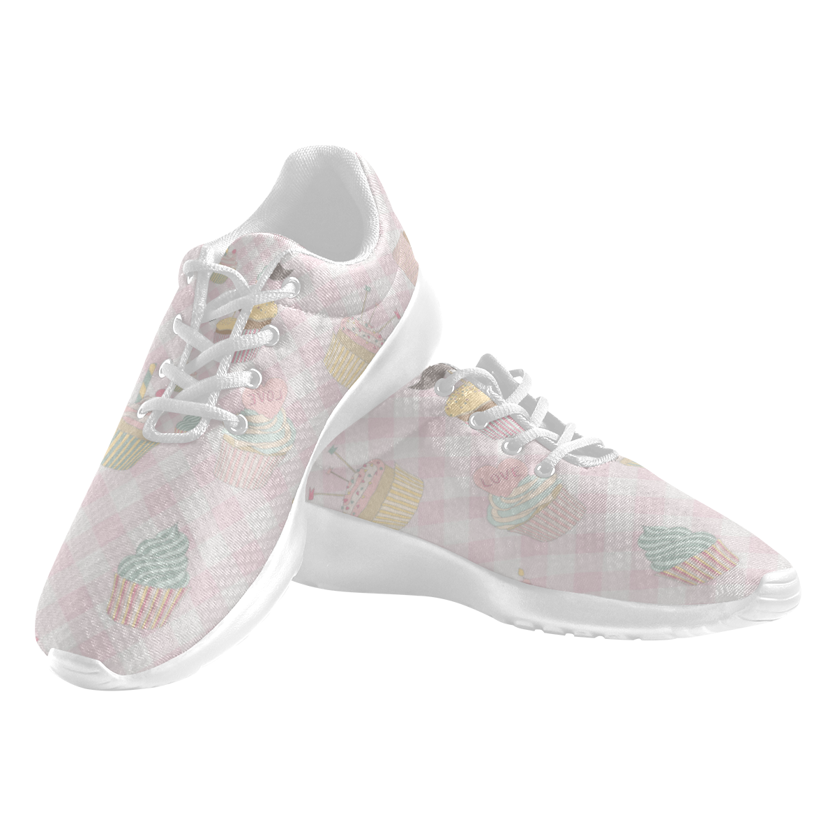 Cupcakes Women's Athletic Shoes (Model 0200)