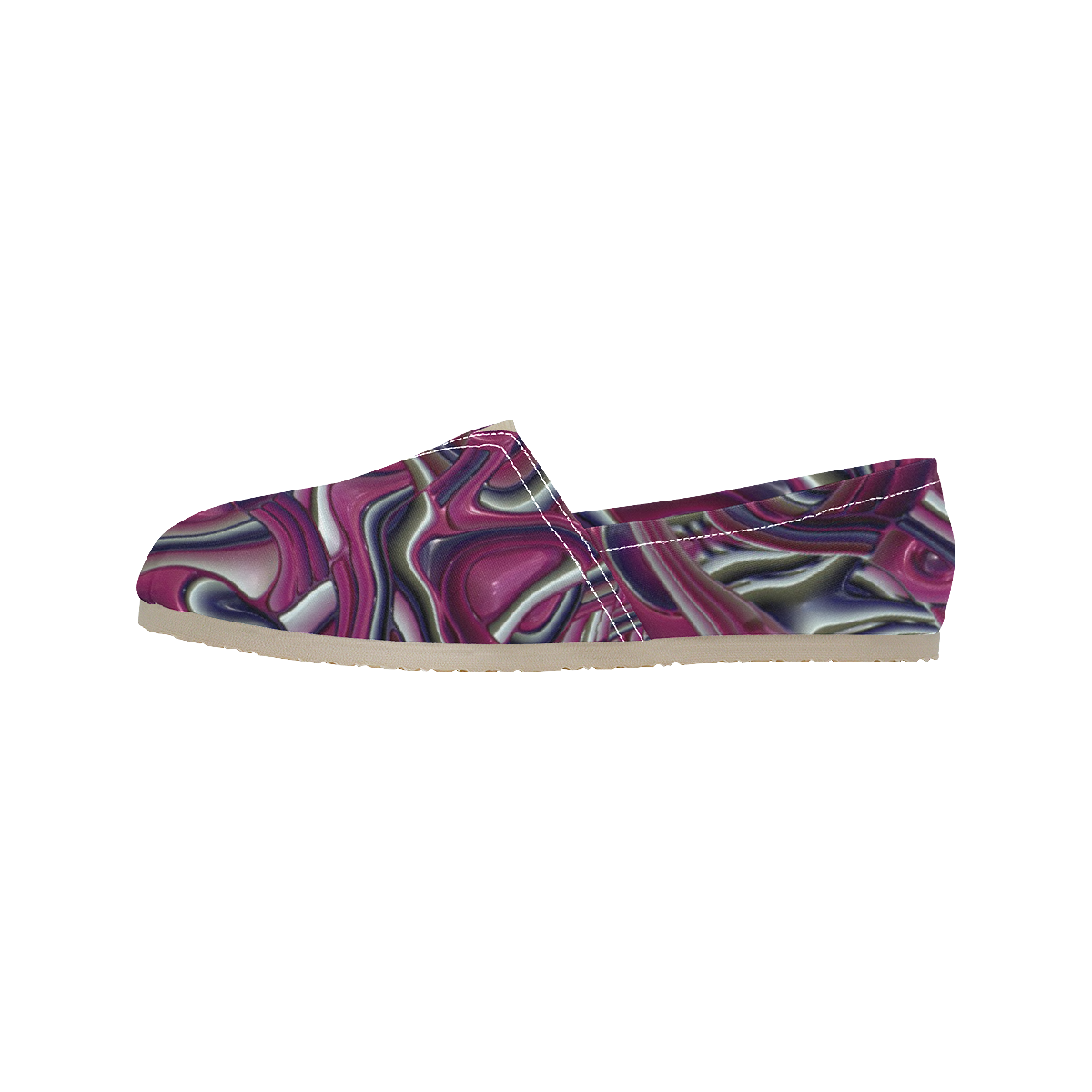 Abstract Art Deco 14 by JamColors Women's Classic Canvas Slip-On (Model 1206)