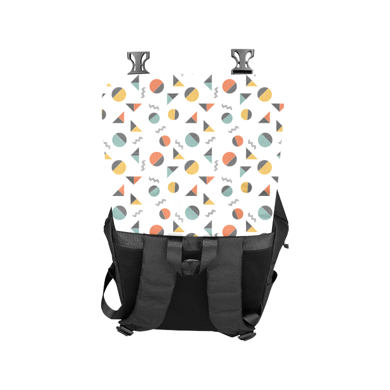 Geo Cutting Shapes Casual Shoulders Backpack (Model 1623)