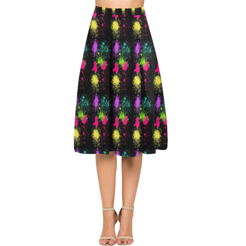color splash Aoede Crepe Skirt (Model D16)