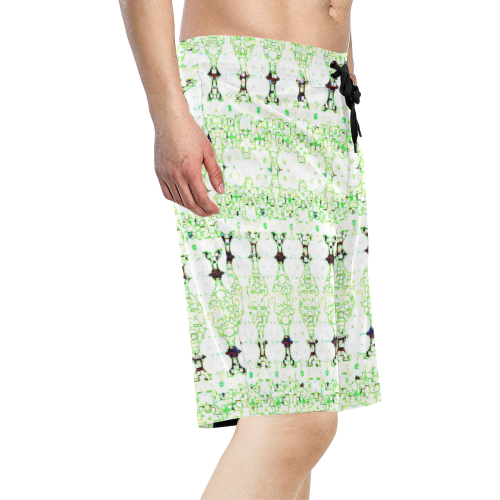 Dallier Portico Men's All Over Print Board Shorts (Model L16)