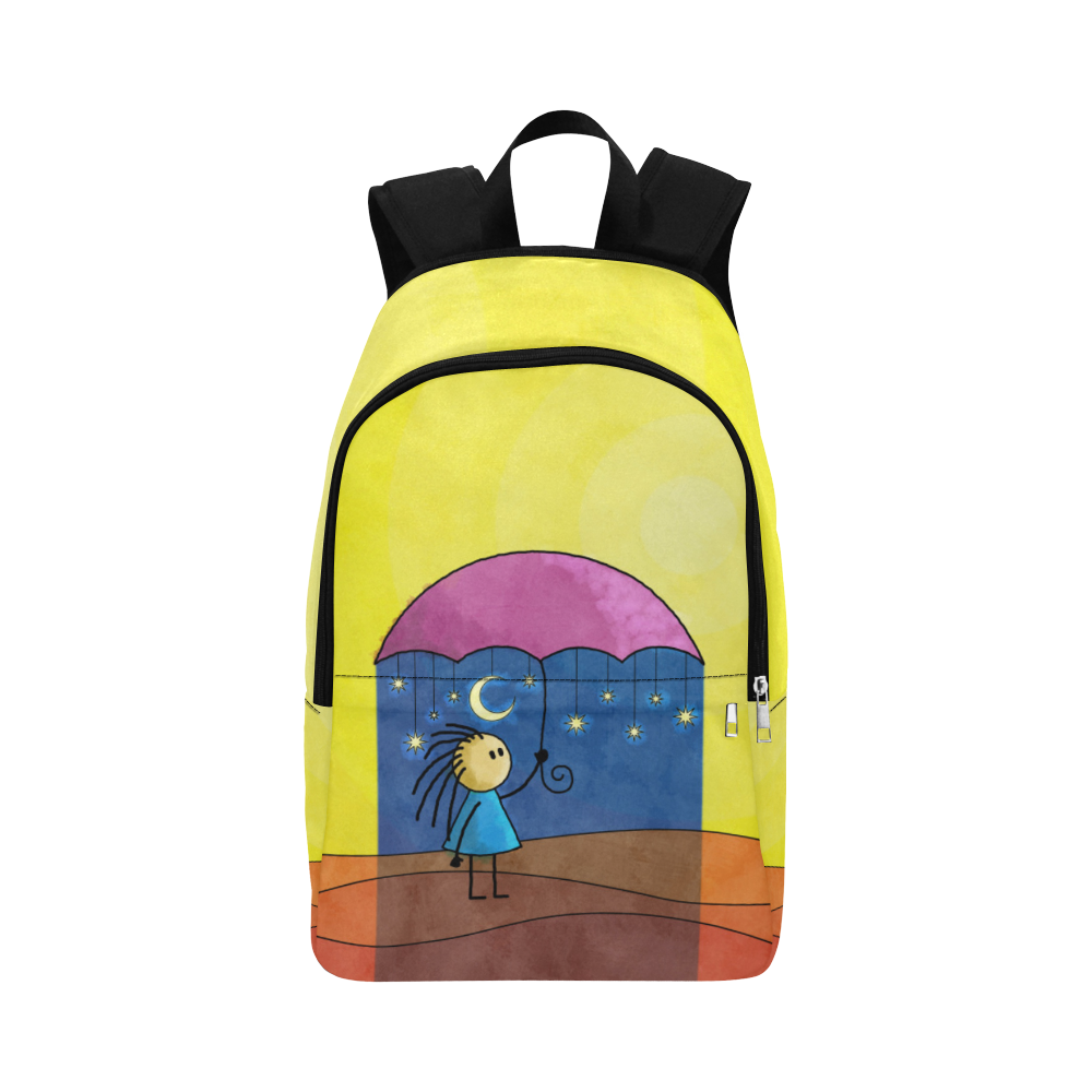 We Only Come Out at Night Fabric Backpack for Adult (Model 1659)