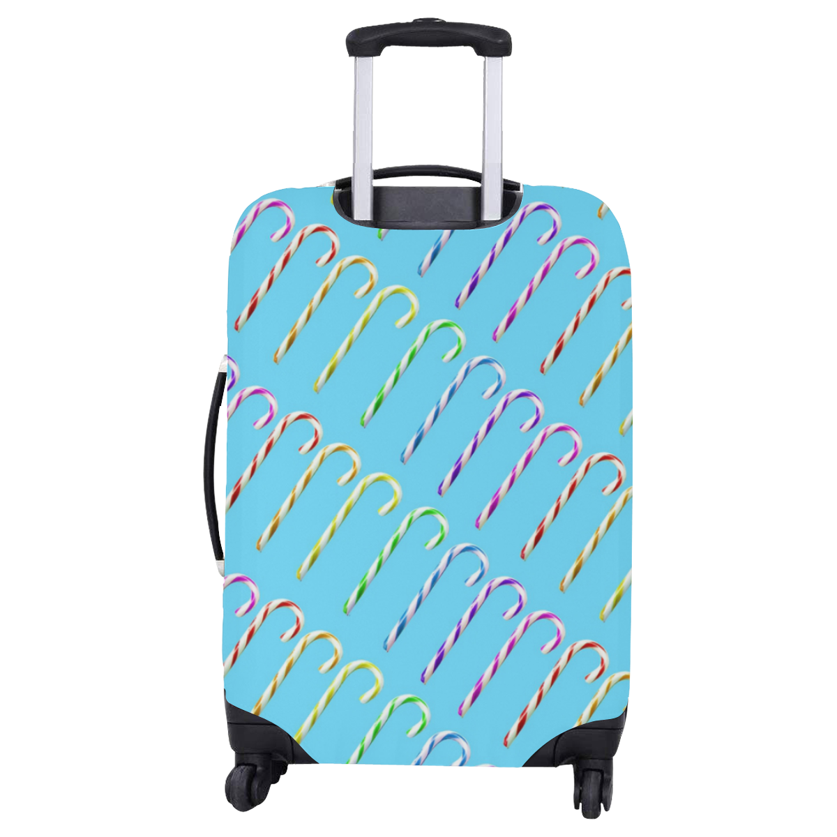 candy canes Luggage Cover/Large 26"-28"