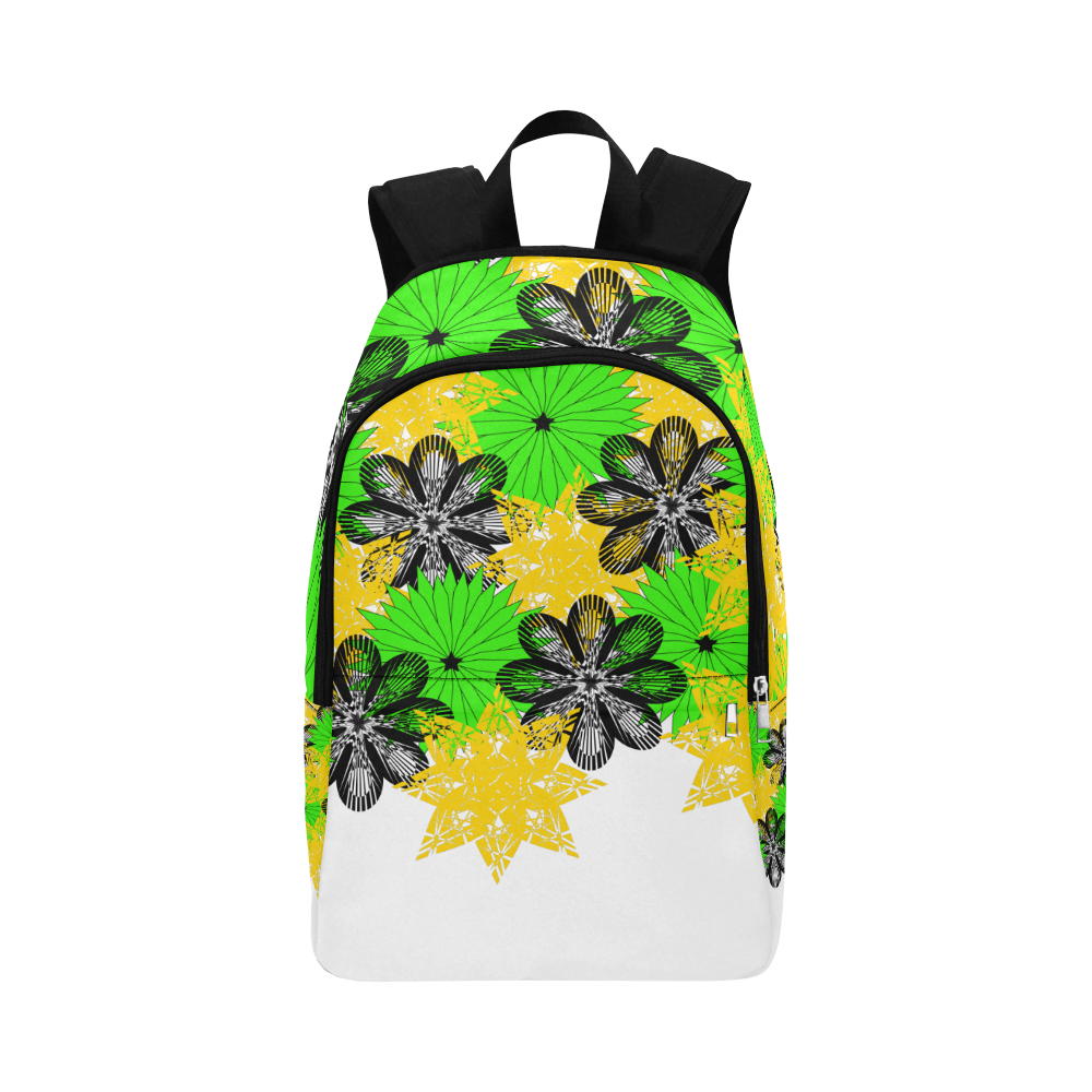 abstract bouquet Fabric Backpack for Adult (Model 1659)