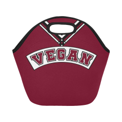 Vegan Cheerleader Neoprene Lunch Bag/Small (Model 1669)