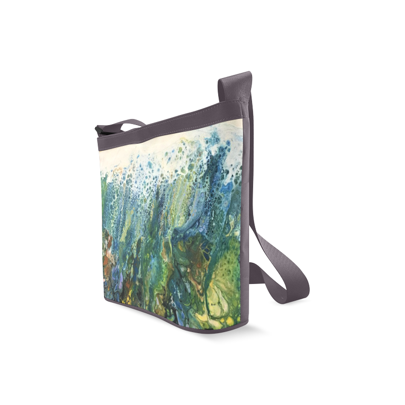 Ocean Beach Shoulder Bag Crossbody Bags (Model 1613)