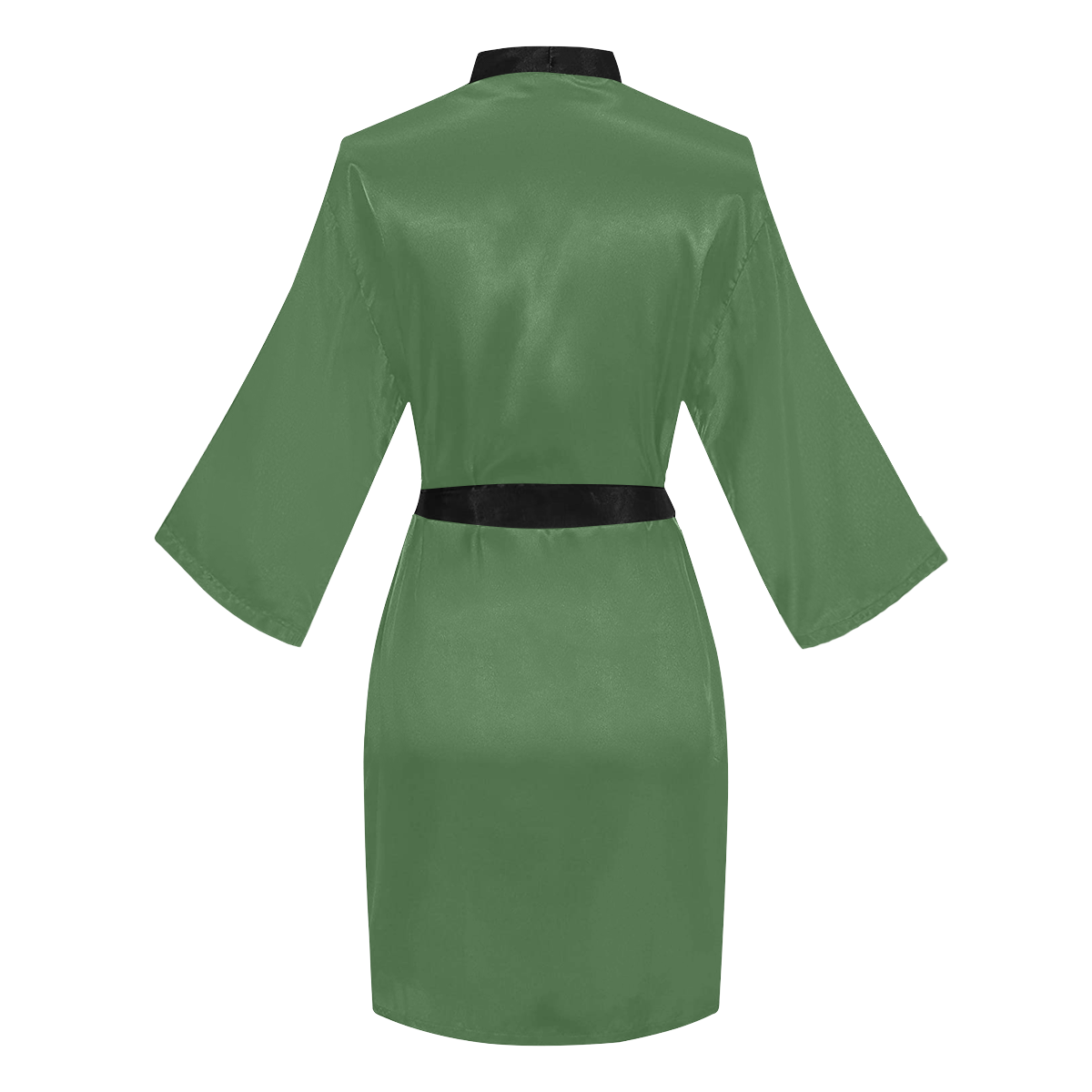 color artichoke green Long Sleeve Kimono Robe