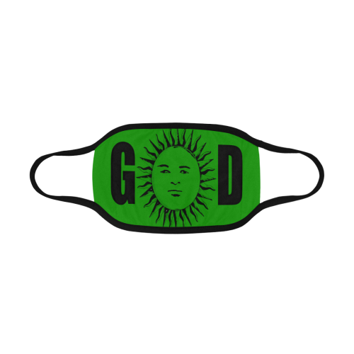 GOD MM Green/Black Mouth Mask