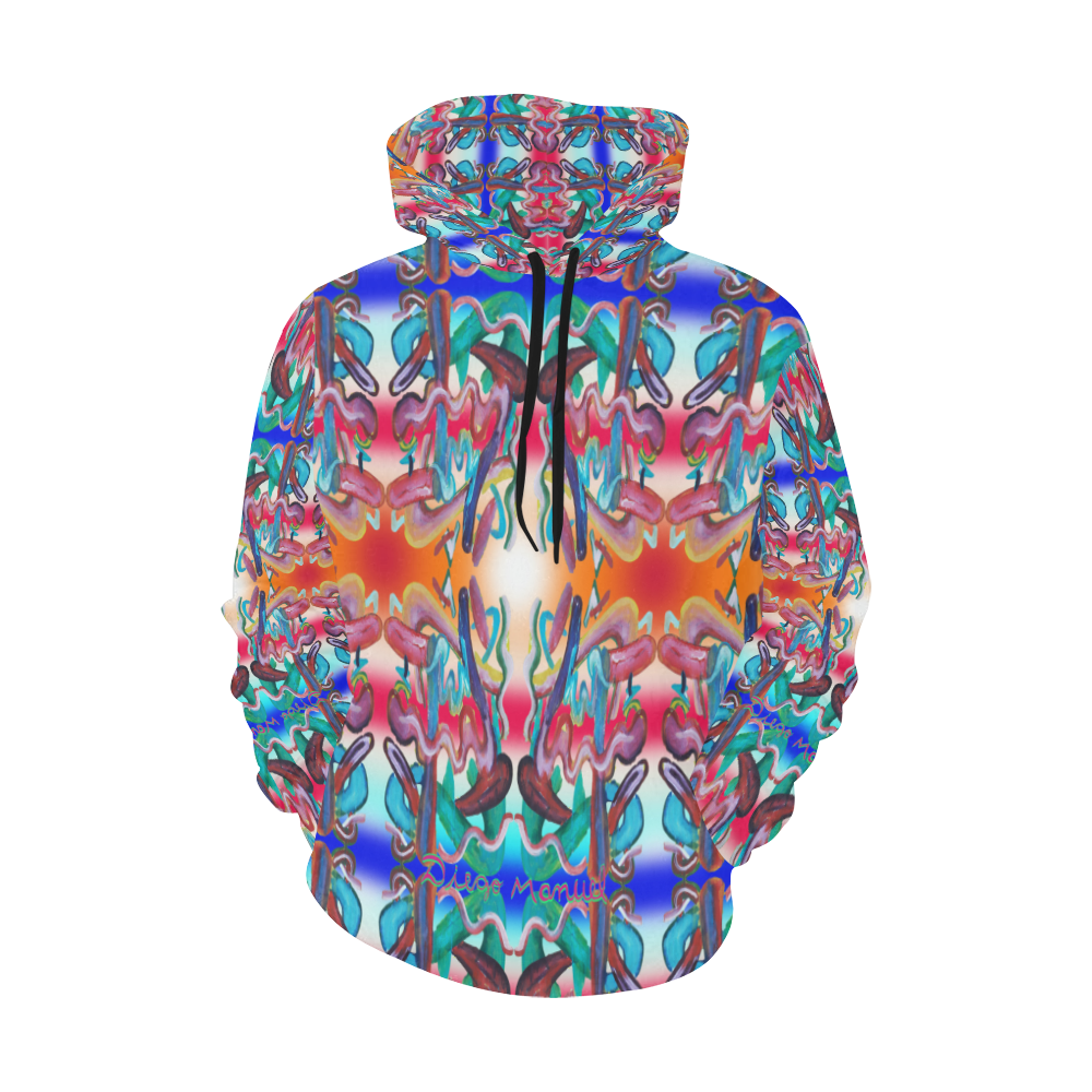 pop-graffiti-4-17 All Over Print Hoodie for Men/Large Size (USA Size) (Model H13)
