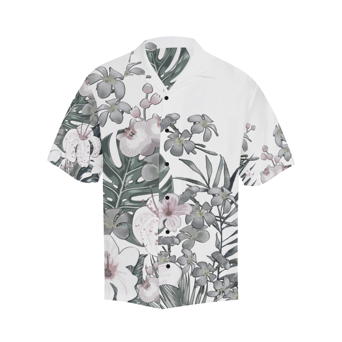 Aloha-3 Shirt 483 Hawaiian Shirt (Model T58)