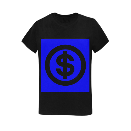 DOLLAR SIGNS 2 Women's T-Shirt in USA Size (Two Sides Printing)