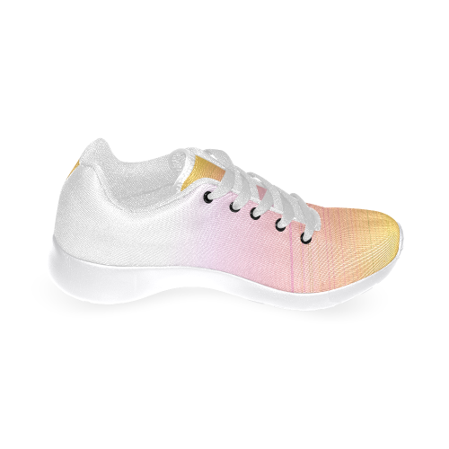 Design shoes, Lemons gold pink Women’s Running Shoes (Model 020)