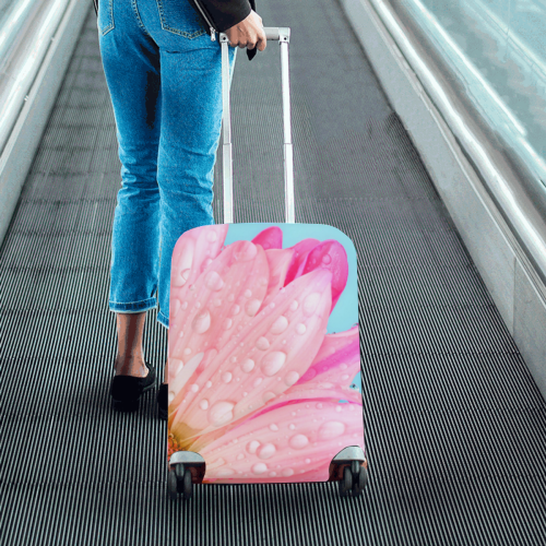 Flower Luggage Cover/Small 18"-21"