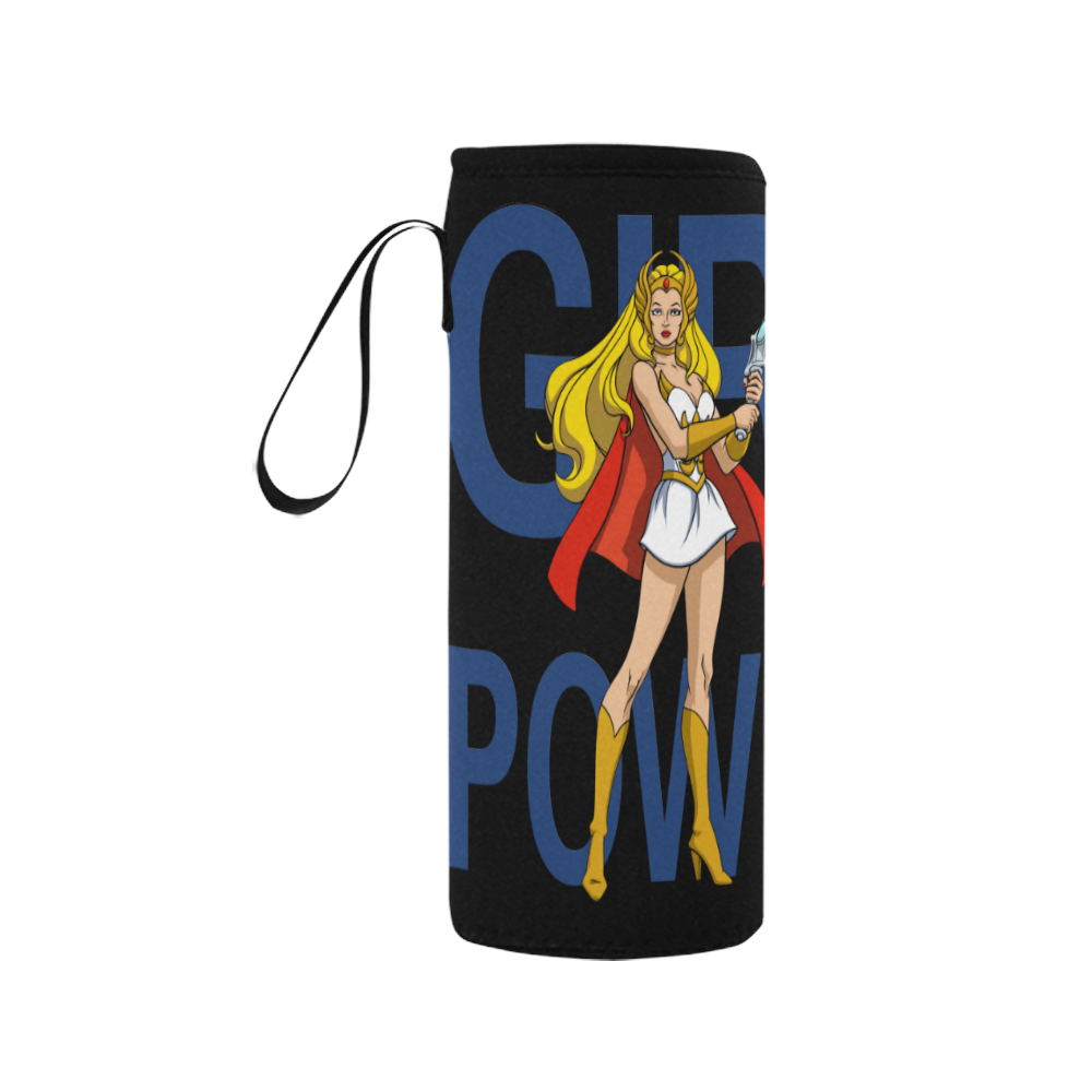 Girl Power (She-Ra) Neoprene Water Bottle Pouch/Medium
