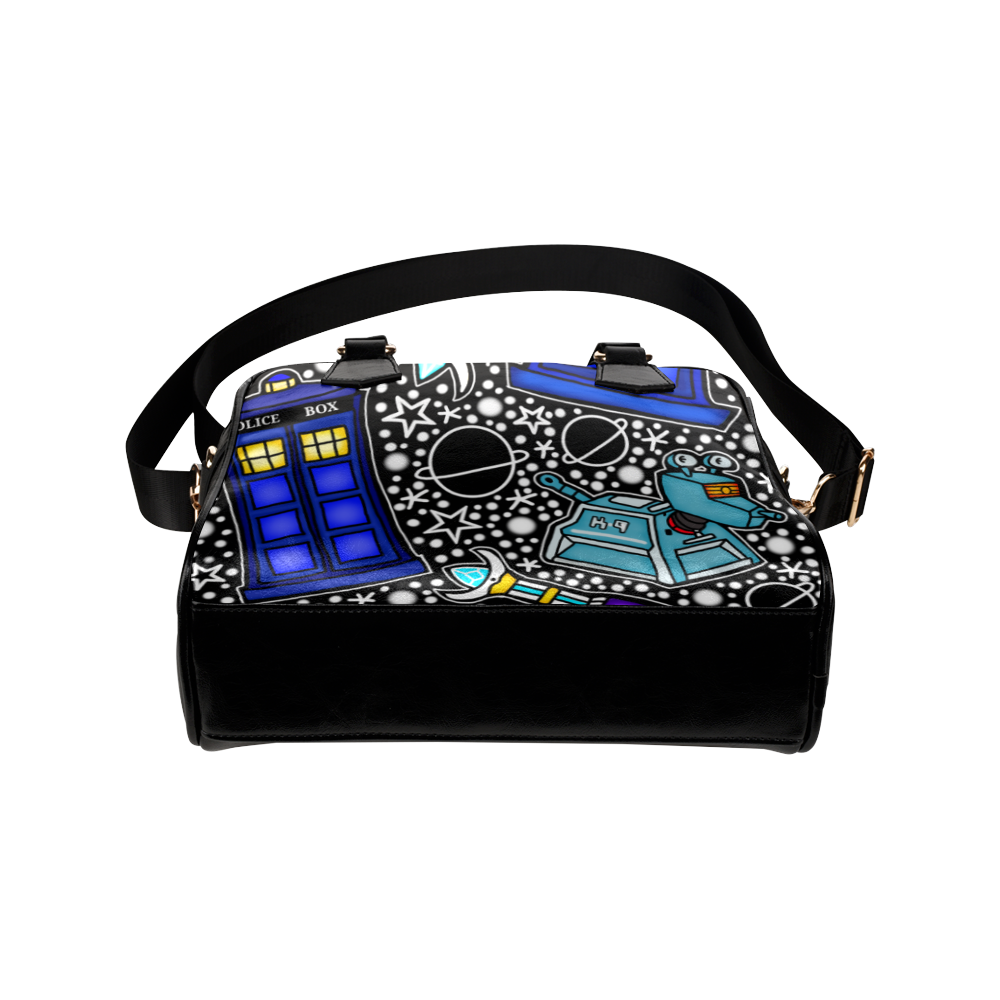 Dr Who mashup Shoulder Handbag (Model 1634)