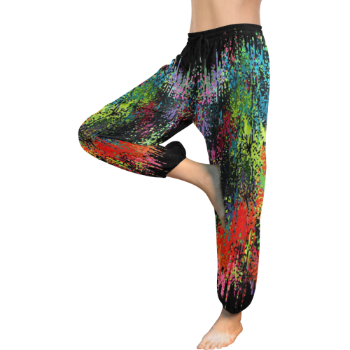 Colors of Dream by Nico Bielow Women's All Over Print Harem Pants (Model L18)