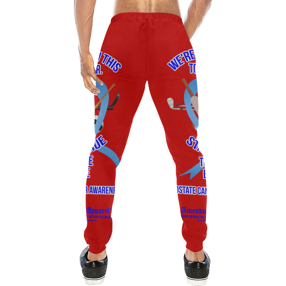 Prostate-Cancer-Awareness Men's All Over Print Sweatpants (Model L11)