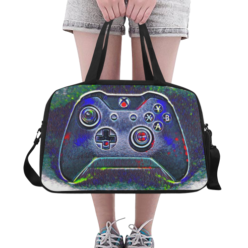 Controller10_by_JAMColors Fitness Handbag (Model 1671)