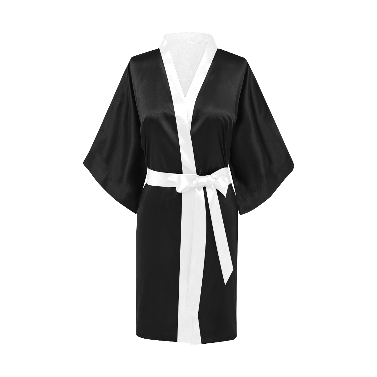 basic black 2 Kimono Robe