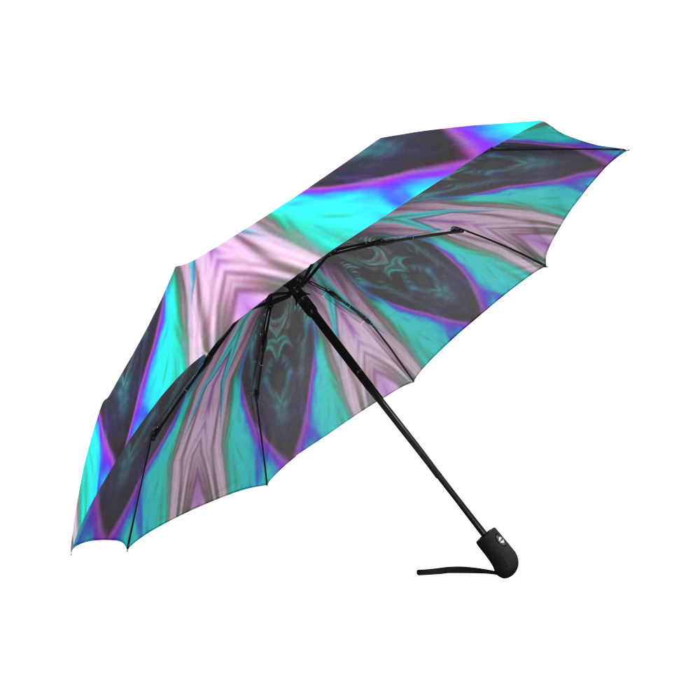 Mandala Swirl Auto-Foldable Umbrella (Model U04)