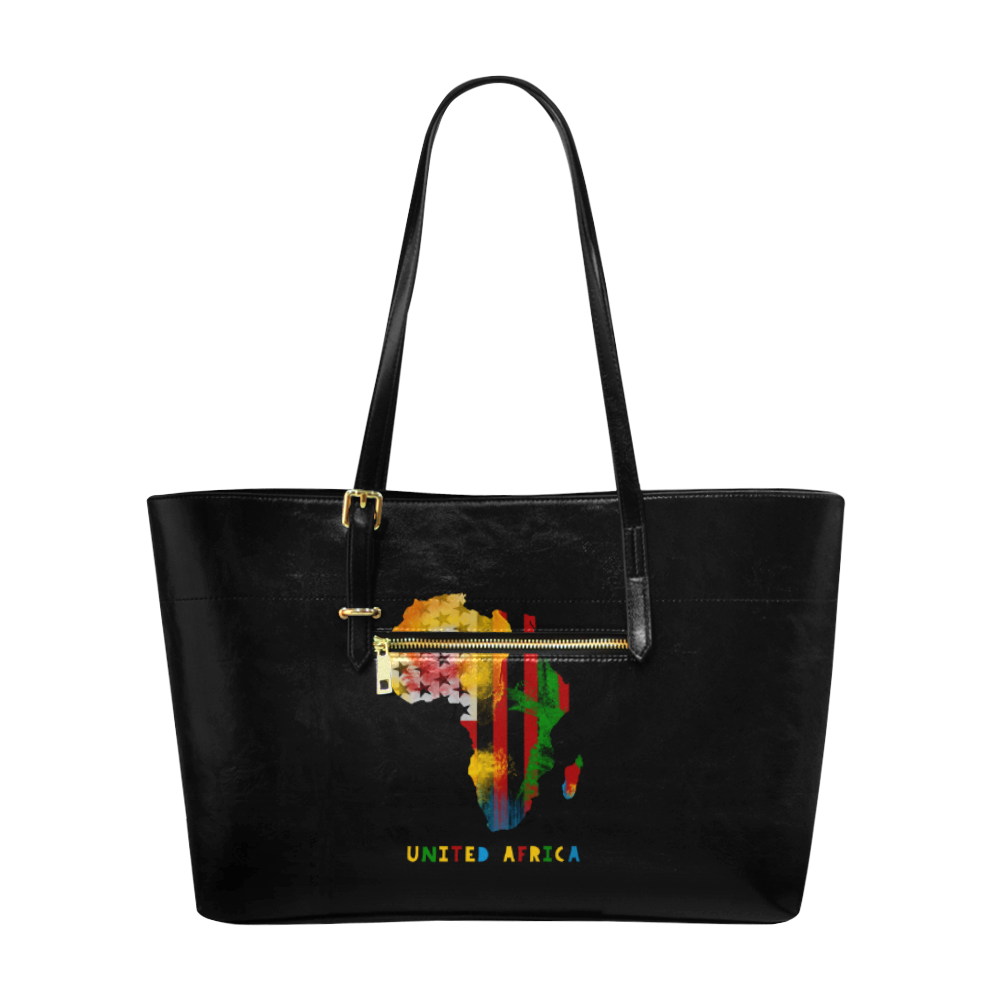 united-africa- tote bag Euramerican Tote Bag/Large (Model 1656)