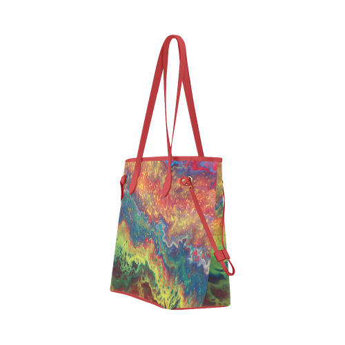 Powerful Clover Canvas Tote Bag (Model 1661)