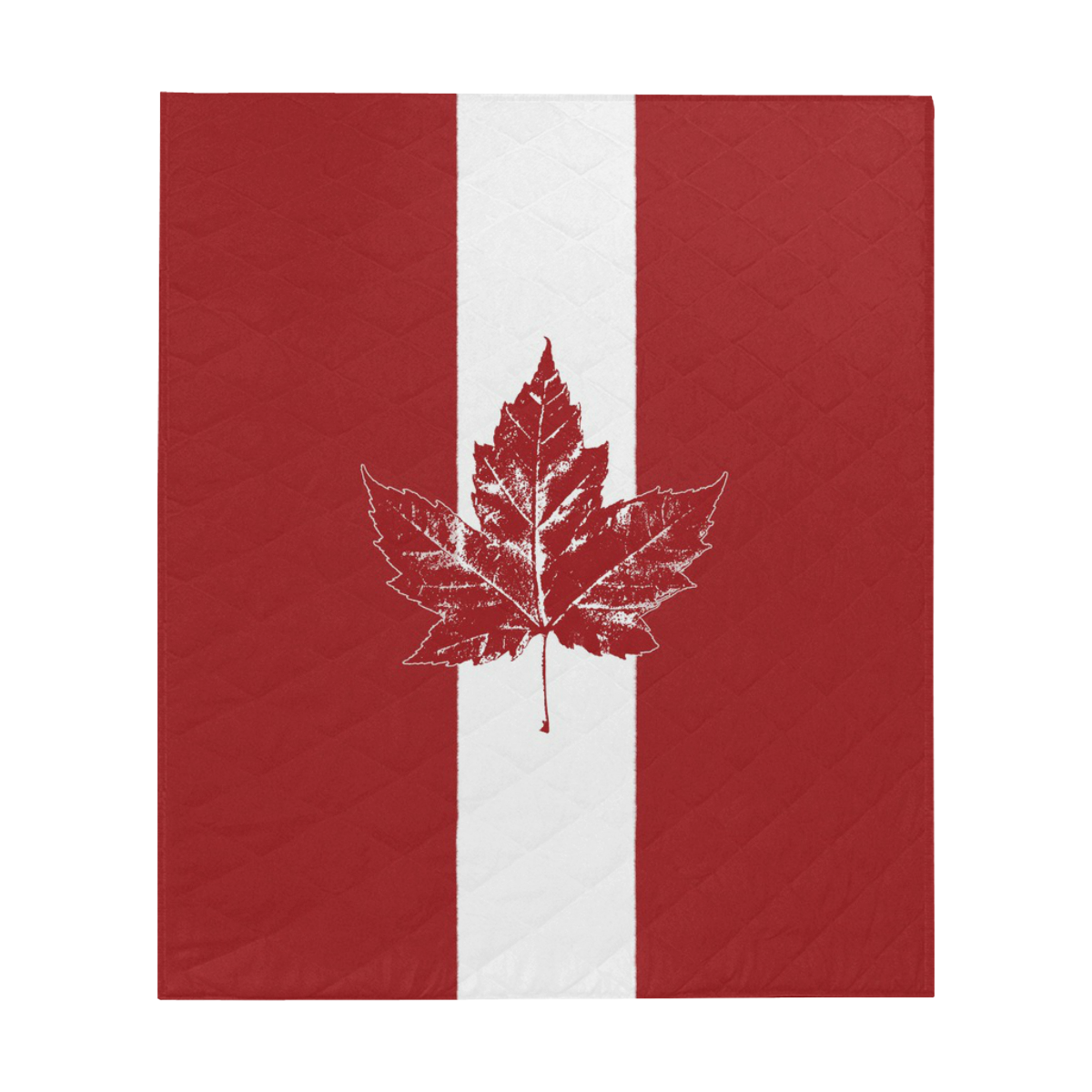Cool Canada Flag Quits Retro Quilt 60"x70"
