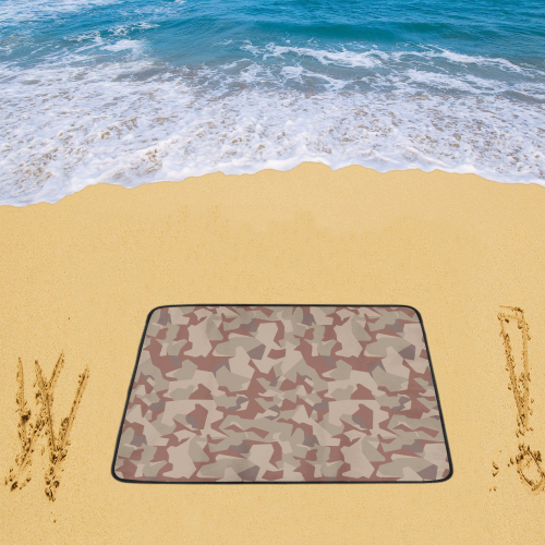 Swedish M90 Desert camouflage Beach Mat 78"x 60"