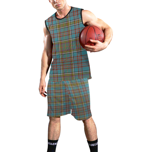 ANDERSON ANCIENT TARTAN All Over Print Basketball Uniform