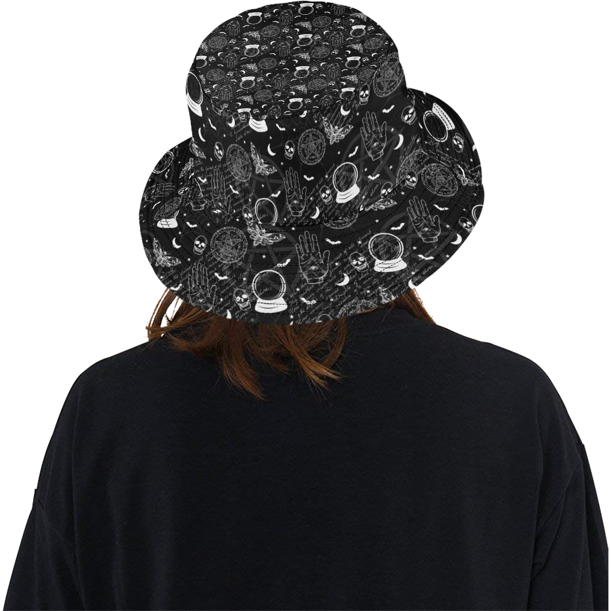 poe fortunes All Over Print Bucket Hat